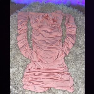 Pink Ruffled Dress